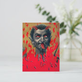  Krampus Devil Head Briefkaart (Staand voorkant)