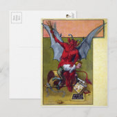  Krampus Discipline Briefkaart (Voorkant / Achterkant)