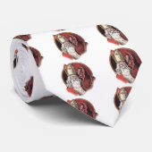 Krampus en Kerstmis Stropdas (Opgerold)