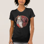 Krampus en Kerstmis T-shirt (Voorkant)