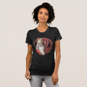 Krampus en Kerstmis T-shirt (Voorkant volledig)