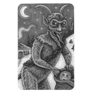 KRAMPUS EN KINDEREN DIE NAUWKEURIG ZIJN, SCHADELIJ MAGNEET