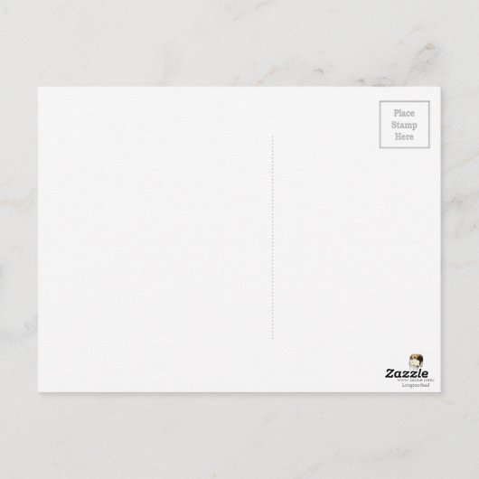  Krampus en Santa Briefkaart (Achterkant)