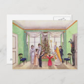 Krampus en St. Nicholas uit het tijdschrift van Ca Briefkaart (Voorkant / Achterkant)