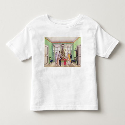 Krampus en St. Nicholas uit het tijdschrift van Ca Kinder Shirts (Voorkant)