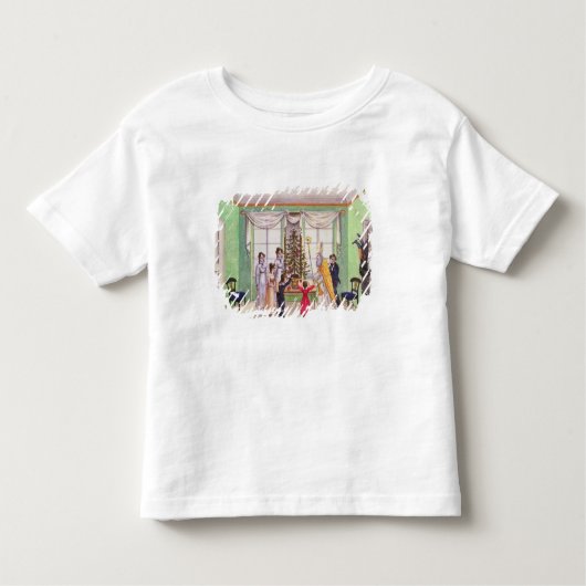 Krampus en St. Nicholas uit het tijdschrift van Ca Kinder Shirts (Voorkant)