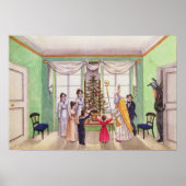 Krampus en St. Nicholas uit het tijdschrift van Ca Poster (Voorkant)