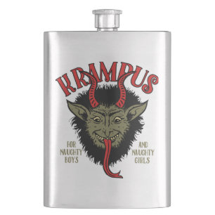 Krampus Face Naughty Flacon