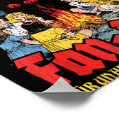 Krampus Fan-club Ugly Xmas German Christmas Demon Poster (Hoek)