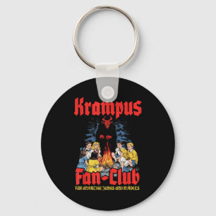 Krampus Fanclub Lelijk Kerstmis Duits Kerstmis Dem Sleutelhanger