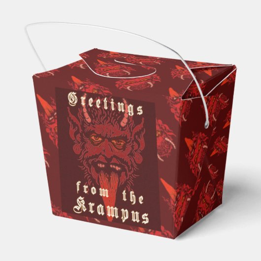Krampus Favor Box Bedankdoosjes (Achterkant)
