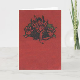 Krampus Feestdagen Kaart