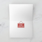 Krampus Feestdagen Kaart (Binnen)