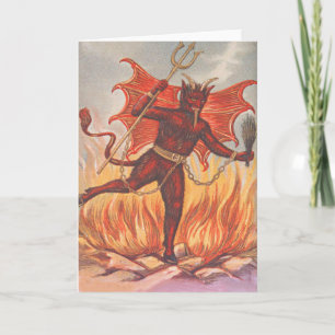 Krampus Feestdagen Kaart