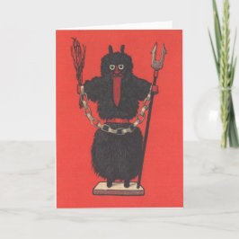 Krampus Feestdagen Kaart