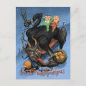 Krampus Feestdagenkaart (Voorkant)