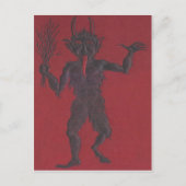 Krampus Feestdagenkaart (Voorkant)
