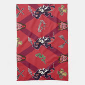 Krampus Festuvis Kitchen Towel Theedoek (Verticaal)