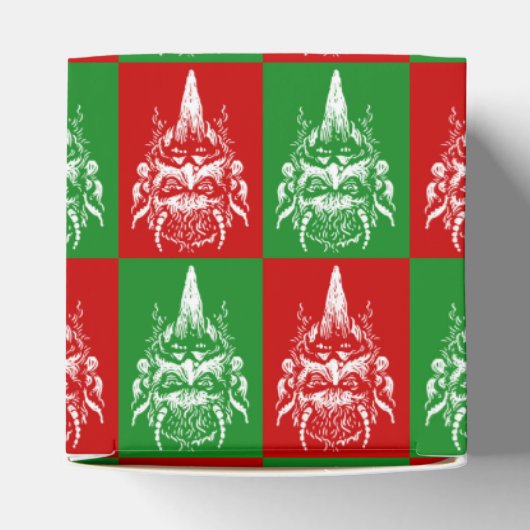 Krampus geschenkdoos bedankdoosjes (Bovenkant)