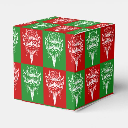 Krampus geschenkdoos bedankdoosjes (Achterkant)