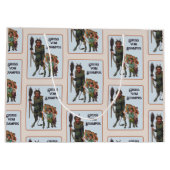 Krampus Gift Bag Groot Cadeauzakje (Achterkant)
