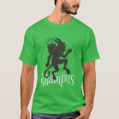 Krampus Green T-shirt (Voorkant)