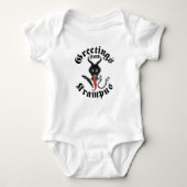 Krampus Greetings Romper (Voorkant)