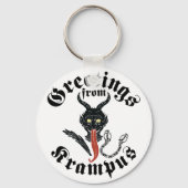 Krampus Greetings Sleutelhanger (Voorkant)