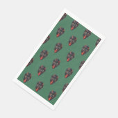 Krampus Guest Towel Napkin Servet (Hoek)