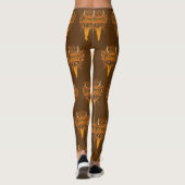 Krampus Head Leggings (Achterkant)