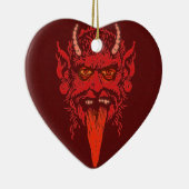Krampus Heart Ornament (Rechts)