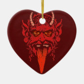 Krampus Heart Ornament (Voorkant)