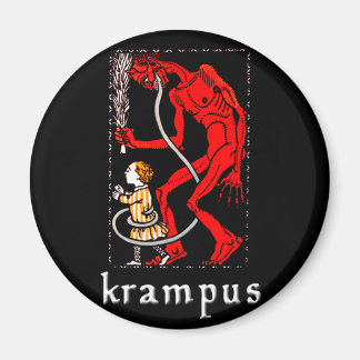 Krampus "heeft een lange tong" Magneet