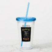 Krampus Horror Acryl Drinkbeker (Achterkant)