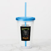 Krampus Horror Acryl Drinkbeker (Voorkant)