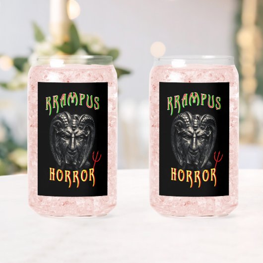 Krampus Horror Blikvorm Glas (Insitu (Huwelijk))