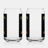 Krampus Horror Blikvorm Glas (Rechts)