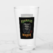 Krampus Horror Glas (Voorkant)