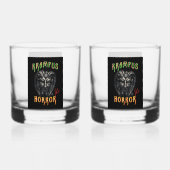 Krampus Horror Whisky Glas (Voorkant)