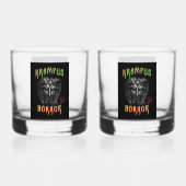 Krampus Horror Whisky Glas (Achterkant)