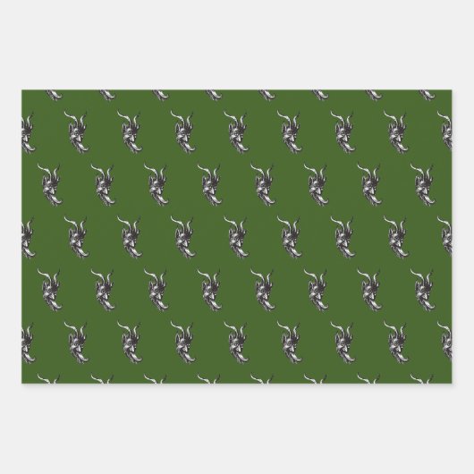 Krampus Inpakpapier Vel (Voorkant 2)