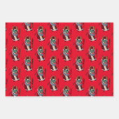 Krampus inpakpapier vel (Voorkant 3)