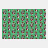 Krampus inpakpapier vel (Voorkant)