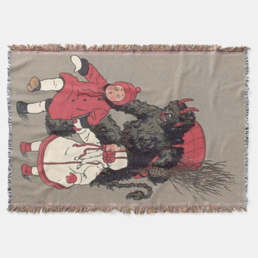 Krampus jaagt kinderen Switch Deken (Voorkant)