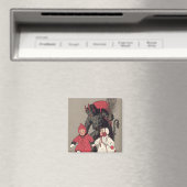 Krampus jaagt kinderen Switch Magneet (Insitu (Vaatwasser))