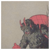 Krampus jaagt kinderen Switch Stof (Swatch)