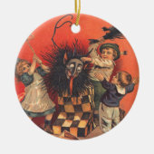 Krampus Jack-In-A-Box Keramisch Ornament (Voorkant)