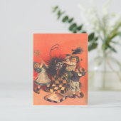 Krampus Jack-in-de-doos Briefkaart (Staand voorkant)