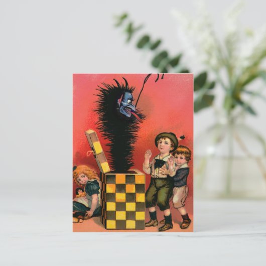 Krampus Jack in het Briefkaart (Staand voorkant)