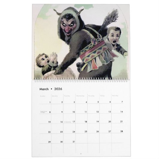 Krampus Kalender (Mar 2026)
